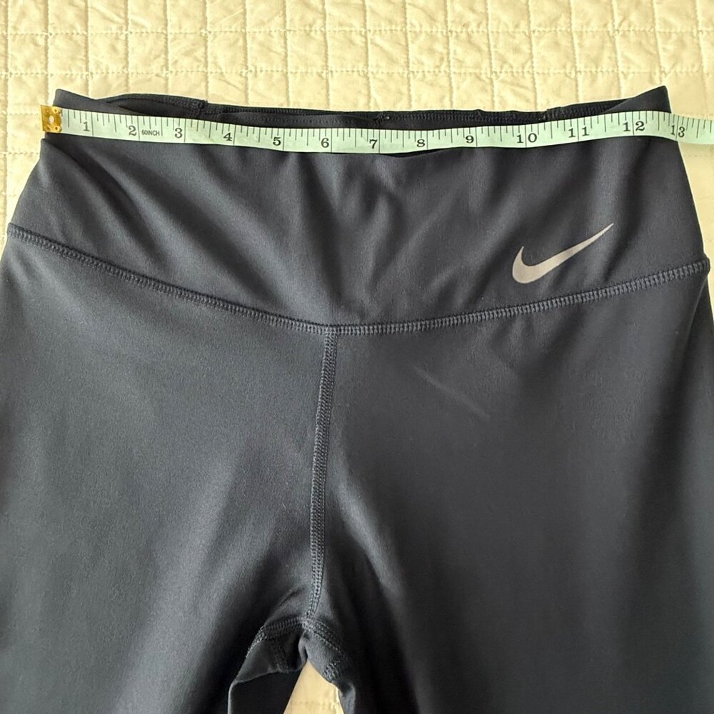 Nike Dri-Fit Womens Leggings S Blue/Gray Polyester & Spandex Stretch Activewear - Picture 10 of 11